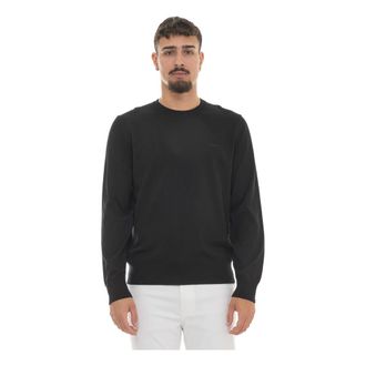 HUGO BOSS Heren, Truien, Zwart, Maat: M Katoen