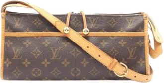 Louis Vuitton Pre-owned Cross Body Bags, female, Brown, Size: ONE SIZE Pre-owned Vintage Monogram Canvas Shoulder Bag