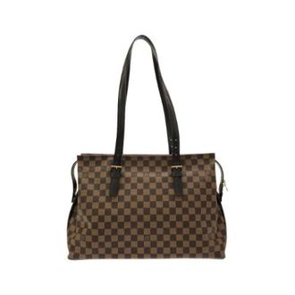 Louis Vuitton Pre-owned Damier Shoulder Bag - Pre-owned - Mujer - Marr&oacute;n - ONE SIZE