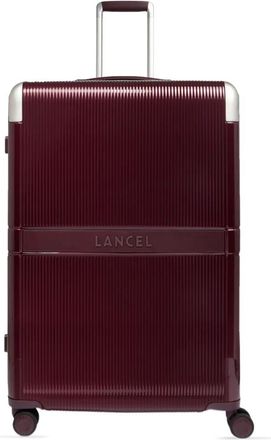 Lancel Valigia rigida Empreint a coste - Rosso