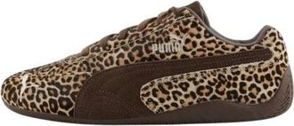 Puma Speedcat Wild - Dames - Sneakers - Bruin - 38 1/2 EU - Leer - Schoenen