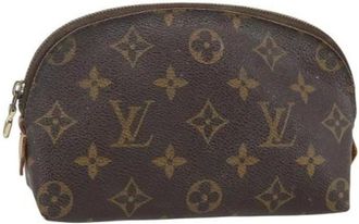 Louis Vuitton Pre-owned Mini Bags, female, Brown, Size: ONE SIZE Pre-owned Canvas Mini Bag