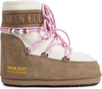 Moon Boot Guest in Residence Collaboration Icon low Suede boots