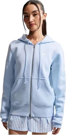 Nike Dames, Sport, Blauw, Maat: XS Fleece