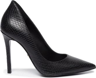 Michael Kors Coco Print Decollete Schoenen - Dames - Pumps - Zwart - 40 EU - Leer - Schoenen