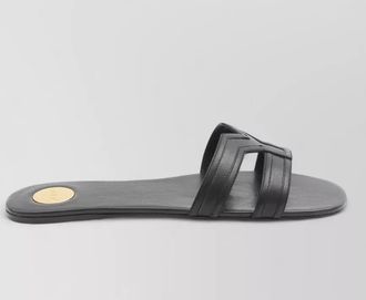 Saint Laurent leather slides