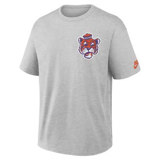 Nike Clemson Legacy Max90 Nike Mens College T-Shirt in Grey | 04T606GCLV-612