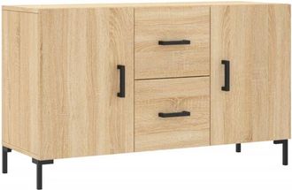 vidaXL Sideboard Sonoma Oak 100x36x60 cm Engineered Wood Vidaxl