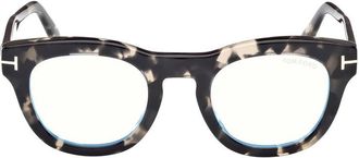 Tom Ford FT5873-B001 Blue Light Block Eyeglasses - Black