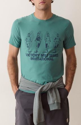Marine Layer Everyday Sport Graphic T-Shirt in Deep Sea at Nordstrom, Size Xx-Large