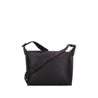 Loewe Cross Body Bags, male, Black, Size: ONE SIZE Cubi Crossbody Bag