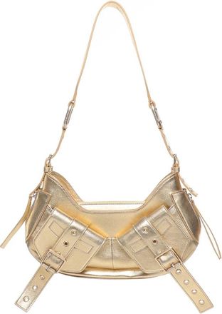 Francesco Biasia Y2k. 001 Schoudertas - Dames - Schoudertassen - Geel - ONE Size - Leer - Tassen