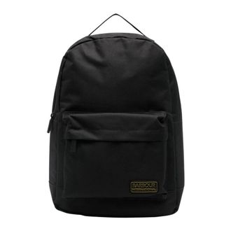Barbour Backpacks, male, Black, Size: ONE SIZE Knockhill Essential Backpack