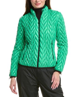 Khrisjoy Khrisjoy Chevron Quilted Ski Jacket