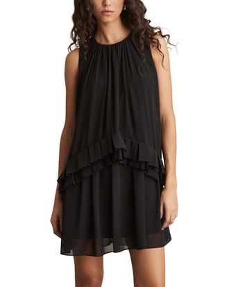 Reiss Luni Sleeveless Ruffle Dress