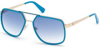 Guess GU6978 85W Mens Sunglasses Blue Size 58