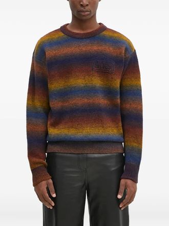Aries Boucle Space Dye knit sweater - men - Polyester/Elastane/Wool/Acrylic/Polyamide/Viscose - L - MULTI