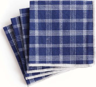 Napa Home & Garden Barclay Butera Oakwood Cocktail Napkins Set Of 4 in Blue at Nordstrom