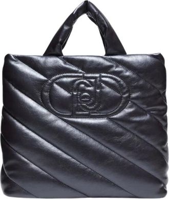 Liu Jo Bolso Shopping Matelass&eacute; Brillante - Bags - Mujer - Gris - ONE SIZE