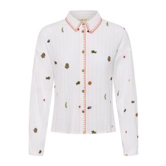 Cream Dames, Blouses & Shirts, Wit, Maat: XL