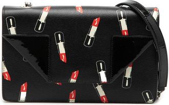 Saint Laurent Pre-owned Saint Laurent Calfskin Lipstick Print Betty Crossbody Ladies MK0L3RJFCIHNUH0O