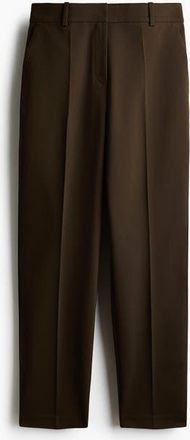 H&M Cigarette Trousers in Dark Khaki Green at Nordstrom, Size 10