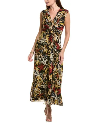 Anne Klein Twist Front Maxi Dress