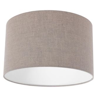 Steinhauer Pantalla De L&aacute;mpara - Shade - Gris - Lino - &Oslash; 30cm - - Steinhauer