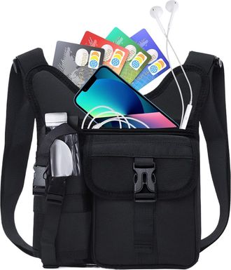 Generic Man Bag - Shoulder Pack,Fashion Compact Messenger for Work Outdoor Gym Casual Business Running Sport Workout Hiking Travel