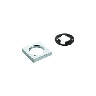 GROHE 48421 Roset&oacute;n Cuadrado Para Lavabobatterien Sin Cromo Zugstange