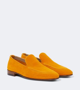 Manolo Blahnik Truro suede loafers