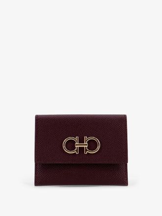 Ferragamo Ferragamo Leather Card Holder - FERRAGAMO - gender_Woman