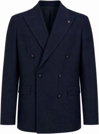 Tagliatore Jassen, Heren, Blauw, S, Blazer