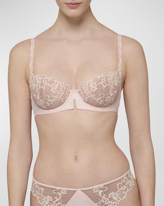 Simone P&eacute;r&egrave;le Saga Non-Padded Lace Demi Bra