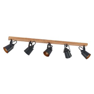 Lindby Foco kimban En Marr&oacute;n De Madera - Lindby