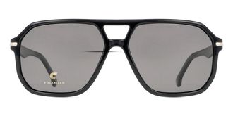 Carrera 302/S/N Polarized 2M2/M9 Mens Sunglasses Black Size 59