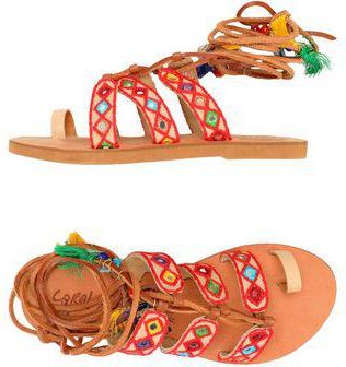 Coral Blue FOOTWEAR - Thong sandals on YOOX.COM