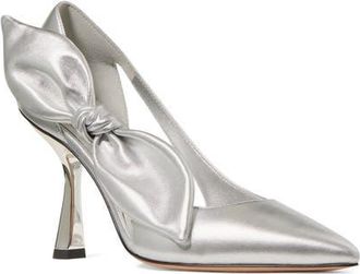 Kate Spade New York bunnie pointed toe pump in Silver at Nordstrom, Size 8.5