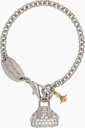 Vivienne Westwood Womens Yasmine Bracelet Silver - Size: OS