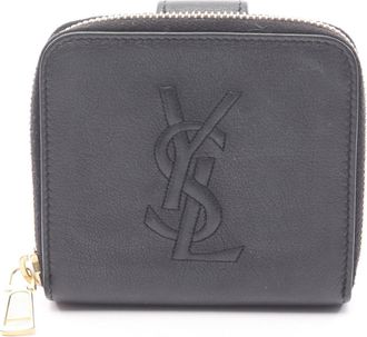 Saint Laurent Black Leather Wallet (Bi-Fold) (Pre-Owned)