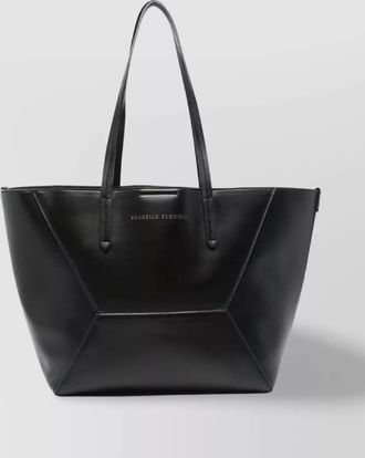 Brunello Cucinelli top handle shoulder bag