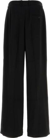 Balenciaga Mens Pants Black Viscose Wool
