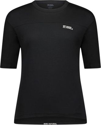 Mons Royale Diversion Merino Bike Jersey S/S Velotrikot f&uuml;r Damen | schwarz