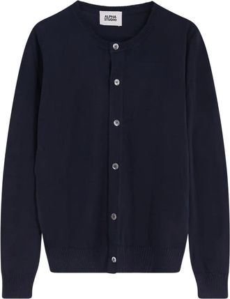 Alpha Industries Vest met knopen - Blauw