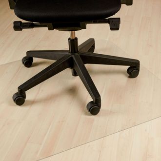 Relaxdays Relaxdays - Protector Suelo, Alfombra Silla Oficina, Tapete Antideslizante Para Parquet, Pvc, 120 X 150 Cm, Transparente