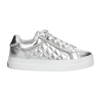 Guess Schoenen, Dames, Grijs, 36 EU, Leer, Gratea Sneaker