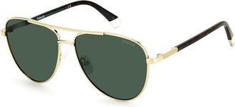 Polaroid PLD 4126/S J5G/UC Mens Sunglasses Gold Size 58