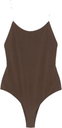 Jacquemus Le Maillot Cabana Badpak - Dames - Badpakken - Bruin - L - Badmode