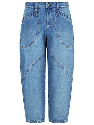 Isabel Marant Catarina Blue Cotton Jeans