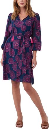 Trina Turk Tribeca Silk-Blend Dress